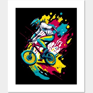 BMX BIKE LOVER Posters and Art